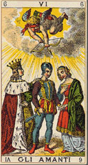 L'amoureux tarot piémontais